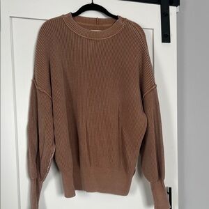 Cozy Tan Sweater